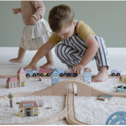 CIRCUIT DE TRAIN XXL SET - LITTLE DUTCH