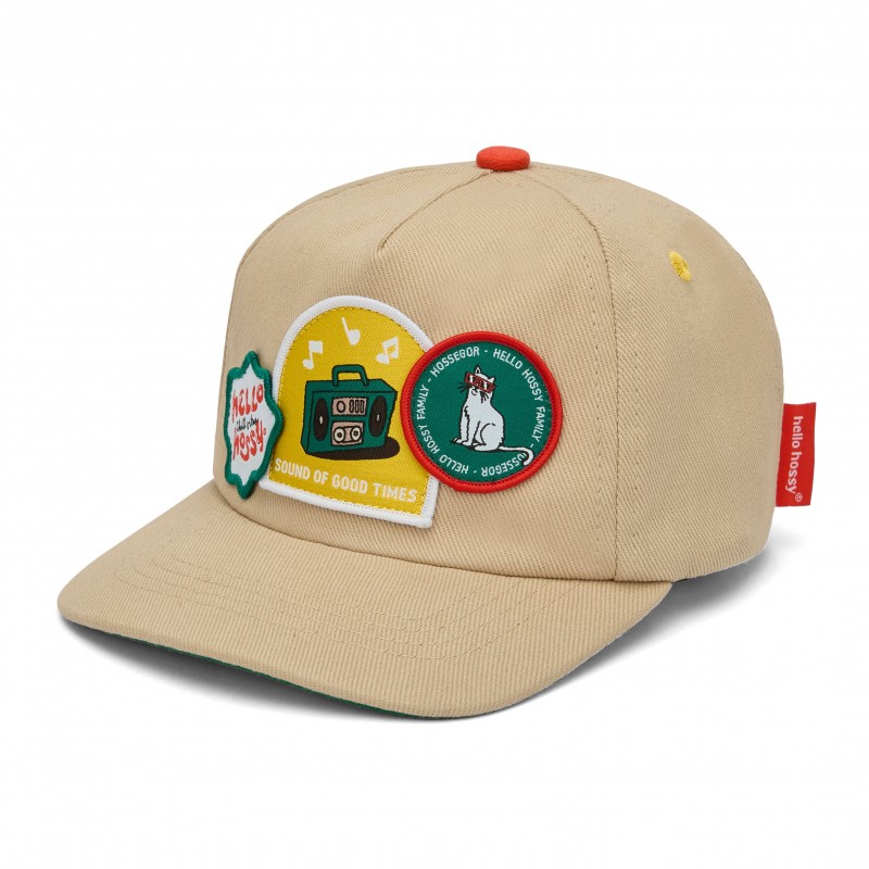 CASQUETTE PATCHY CREAM 2-5 ANS - HELLO HOSSY