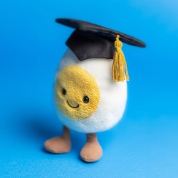 OEUF DIPLOME AMUSEABLES BOILED EGG GRADUATION - JELLYCAT