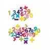 COFFRET MAGNETS BOIS 58 CHIFFRES - VILAC