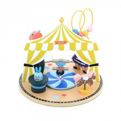JEU D'EVEIL LE CIRQUE EN BOIS EARLY LEARNING TOY CIRCUS - VILAC