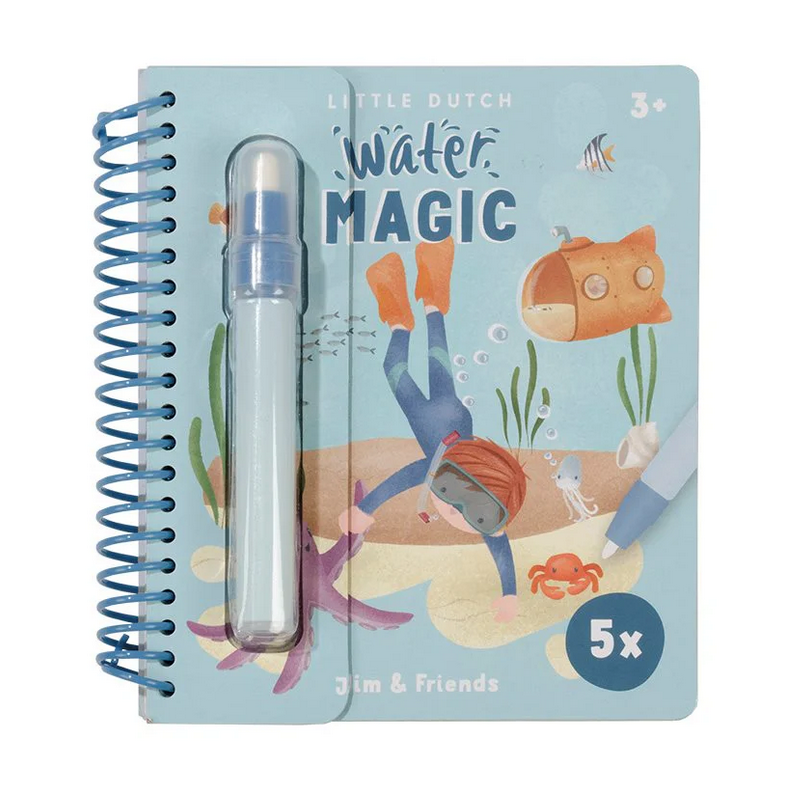 LIVRE D'AQUARELLES JIM & FRIENDS - LITTLE DUTCH