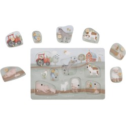 PUZZLE SONORE BOIS LITTLE FARM - LITTLE DUTCH