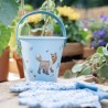 SEAU METAL BLEU FOREST FRIENDS - LITTLE DUTCH