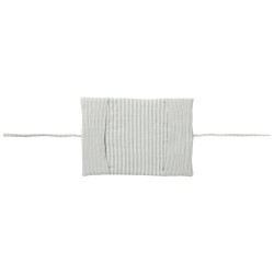 PROTEGE CARNET SANTE RAYE VERT DE GRIS SOFT STRIPES - BB AND CO