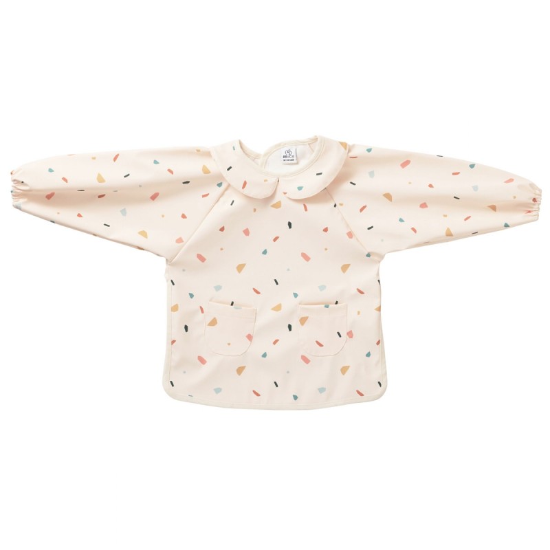 BAVOIR A MANCHES COL CLAUDINE TERRAZZO 3/5 ANS - BB AND CO