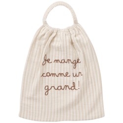 SERVIETTE ELASTIQUEE RAYEE...