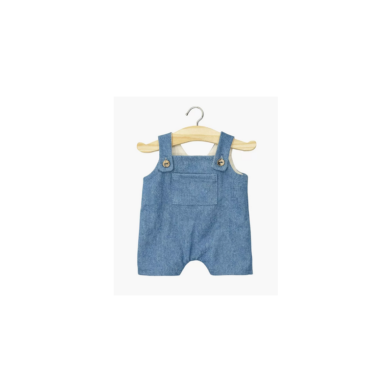 SALOPETTE ANTONIN EN JEANS BLEU - MINIKANE