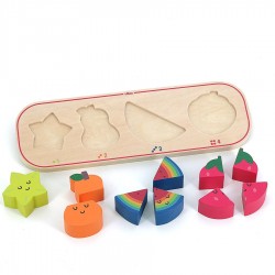PUZZLE ENCASTREMENT EN BOIS 1234 ANDY WESTFACE - VILAC