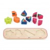 PUZZLE ENCASTREMENT EN BOIS 1234 ANDY WESTFACE - VILAC