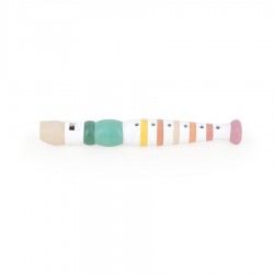 FLUTE EN BOIS RAYEE MULTICOLORE - VILAC