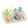JEU D'EVEIL EN BOIS LE PLATEAU REPAS MULTI-ACTIVITES - VILAC