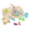 JEU D'EVEIL EN BOIS LE PLATEAU REPAS MULTI-ACTIVITES - VILAC