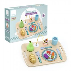 JEU D'EVEIL EN BOIS LE PLATEAU REPAS MULTI-ACTIVITES - VILAC