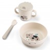 COFFRET PREMIER REPAS 3 PIECES TINY FARM SAND - DONE BY DEER