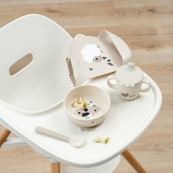 COFFRET PREMIER REPAS 3 PIECES TINY FARM SAND - DONE BY DEER