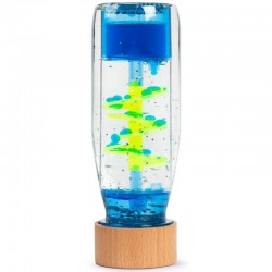 BOUTEILLE SENSORIELLE MOVE SPIRALE BLUE - PETIT BOUM