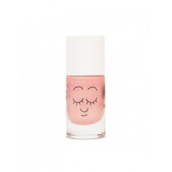 VERNIS PECHE PAILLETTES "PEACHY" - NAILMATIC