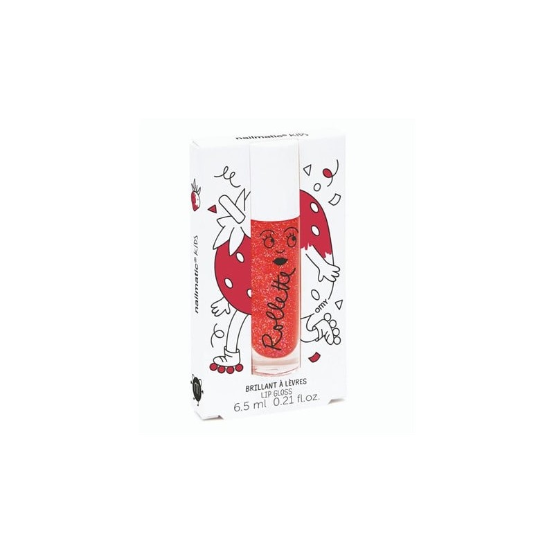 ROLLETTE BRILLANT LEVRES FRAISE - NAILMATIC