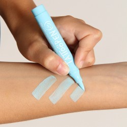 TATOO PEN BLEU CLAIR