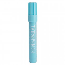 TATTOO PEN BLEU CLAIR -...