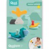 PUZZLE DE BAIN 3D MONDE DES DINOSAURES - QUUT