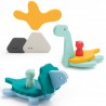 PUZZLE DE BAIN 3D MONDE DES DINOSAURES - QUUT