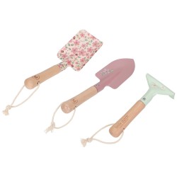 SET D' OUTILS DE JARDIN FAIRY GARDEN ROSE - LITTLE DUTCH