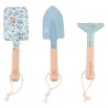 SET D' OUTILS DE JARDIN FOREST FRIENDS BLEU - LITTLE DUTCH
