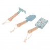 SET D' OUTILS DE JARDIN FOREST FRIENDS BLEU - LITTLE DUTCH