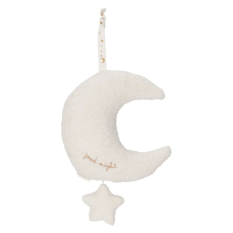 PELUCHE MUSICALE LUNE ET ETOILE NEWBORN - LITTLE DUTCH