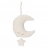 PELUCHE MUSICALE LUNE ET ETOILE NEWBORN - LITTLE DUTCH