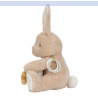 PELUCHE D'ACTIVITES LAPIN NEWBORN - LITTLE DUTCH