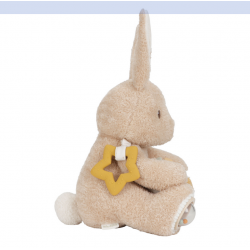 PELUCHE D'ACTIVITES LAPIN NEWBORN - LITTLE DUTCH