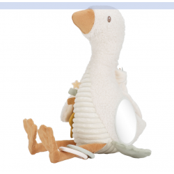PELUCHE D'ACTIVITES OIE NEWBORN - LITTLE DUTCH