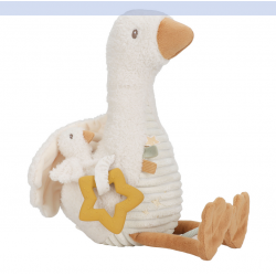 PELUCHE D'ACTIVITES OIE NEWBORN - LITTLE DUTCH