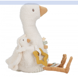 PELUCHE D'ACTIVITES OIE NEWBORN - LITTLE DUTCH