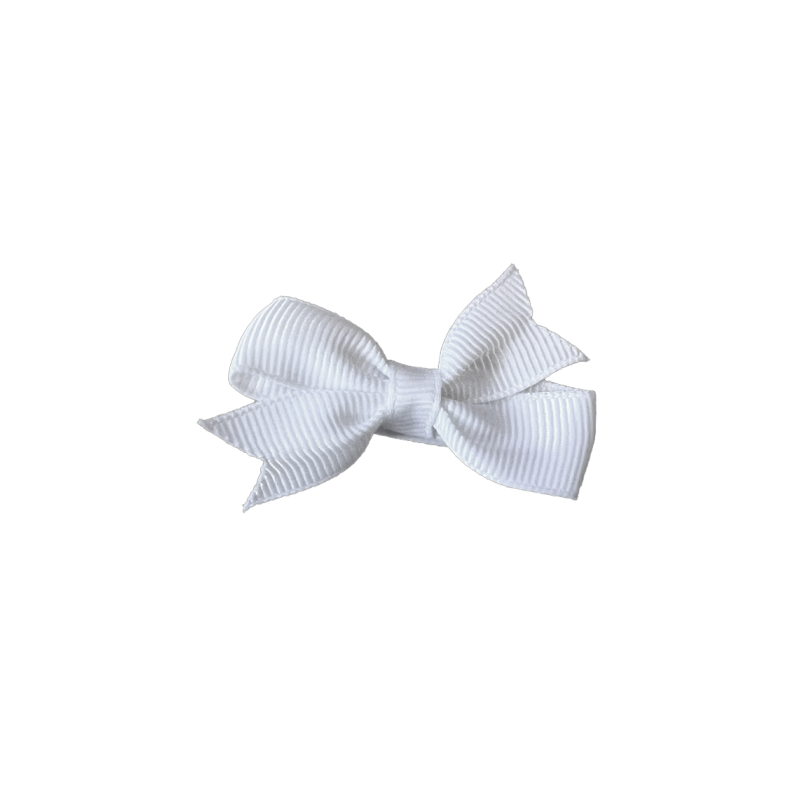 BARRETTE NOEUD BLANC - ATELIER WAGRAM