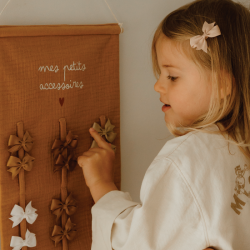 BARRETTE NOEUD BLANC - ATELIER WAGRAM