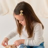 BARRETTE NOEUD BLANC - ATELIER WAGRAM