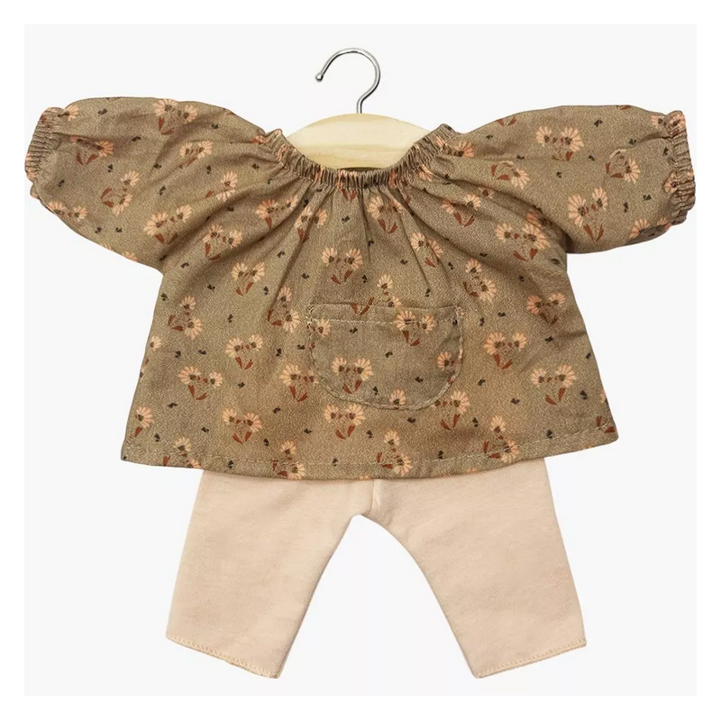 ENSEMBLE "BACK TO SCHOOL" BLOUSE ELOISE + LEGGING NUDE - MINIKANE