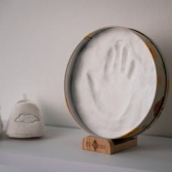BOITE A EMPREINTES BABY BOX RONDE LITTLE PRAIRIE - PETIT ARTICHAUT