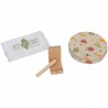 BOITE A EMPREINTES BABY BOX RONDE LITTLE PRAIRIE - PETIT ARTICHAUT
