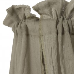 CIEL DE LIT VINTAGE 245CM OLIVE GREEN - JOLLEIN