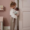 PORTE BEBE POUR POUPEE FLEURS ROSES - LITTLE DUTCH