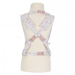 PORTE BEBE POUR POUPEE FLEURS ROSES - LITTLE DUTCH