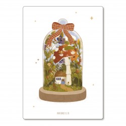 CARTE "CLOCHE ENCHANTEE" -...