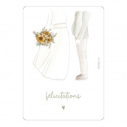 CARTE "MARIES D'AUTOMNE" -...