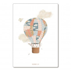 CARTE "MONGOLFIERE LIBERTY"...