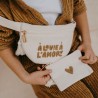 BANANE BEIGE "A LA VIE A L'AMOR" - ZAKUW